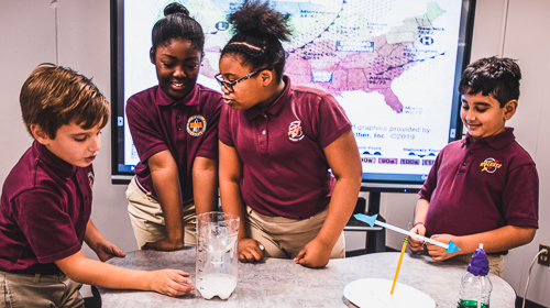  Students in MCAA innovation lab